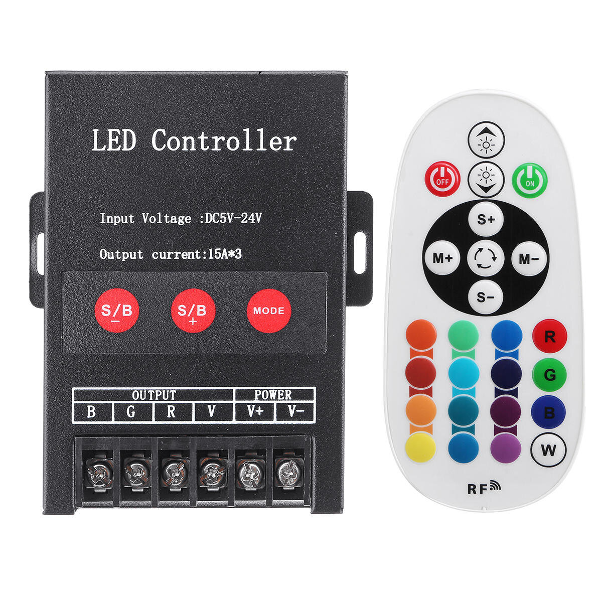 DC 5V-24V  RGB LED Controller Touch Controller LED Light Strip Controller